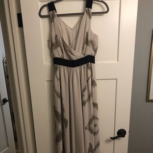 Wrap front maxi